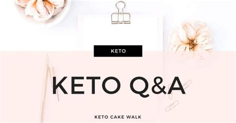 Keto Qanda Where I Answer All Your Keto Questions