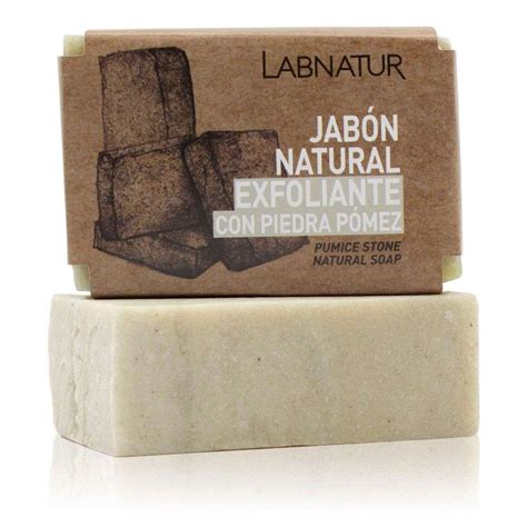 Jabon Natural Exfoliante con Piedra Pómez 100gr