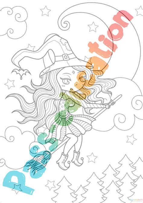 Coloriage Sorci Re Gratuit Imprimer T L Chargement Pdf Vari