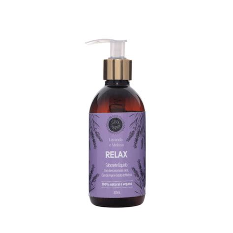 Sabonete líquido Relax Terra Dourada 200ml Elo7