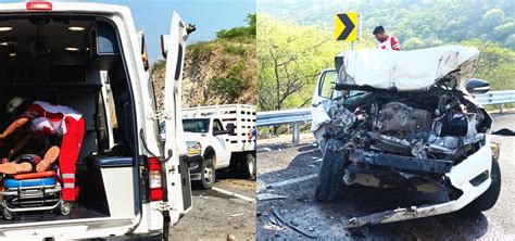 Trágico choque de camionetas deja 1 fallecido y 6 lesionados en Oaxaca