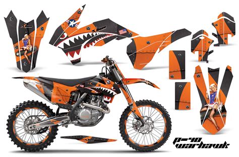 Ktm 450 Exc 2007 Graphics Kit Heritage Malta