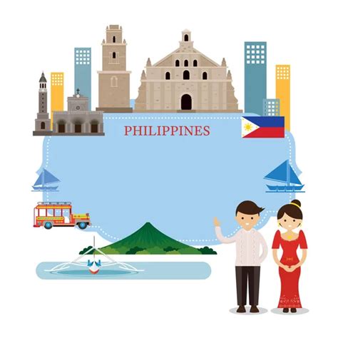 Filipino Culture And Tradition Clipart People