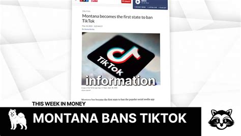 Montana Becomes The First State To Ban Tiktok Video Dailymotion