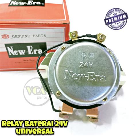 Jual Relay Baterai Volt Universal Br New Era Shopee Indonesia