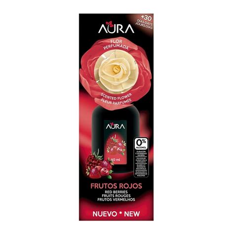 Flor Perfumada Aura Frutos Rojos Ml Walmart