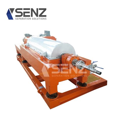 Decanter Separation Centrifuge Machine Of Coal Tar Based On Different