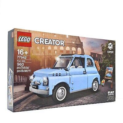 Lego Creator Expert Fiat Uk Exclusive Light Blue Brand