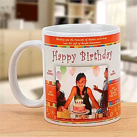 Personalized Happy Birthday Mug australia | Gift Personalized Happy Birthday Mug- FNP