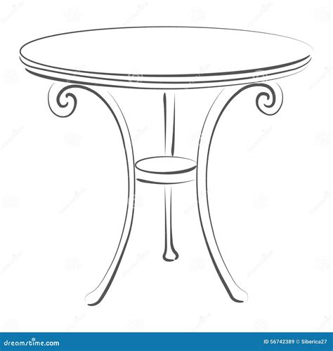 Sketched Table Stock Images 136 Photos