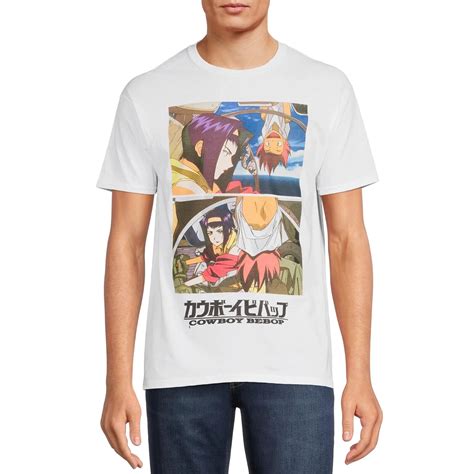 Cowboy Bebop Men S And Big Men S Short Sleeve Graphic T Shirt Size 2XL