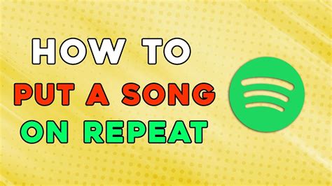 How To Put A Song On Repeat On Spotify Quick Tutorial Youtube