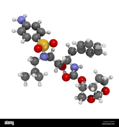 Darunavir Hiv Drug Protease Inhibitor Class Chemical Structure