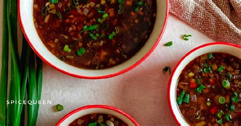 Hot And Sour Soup Recipe By Spicequeen Cookpad
