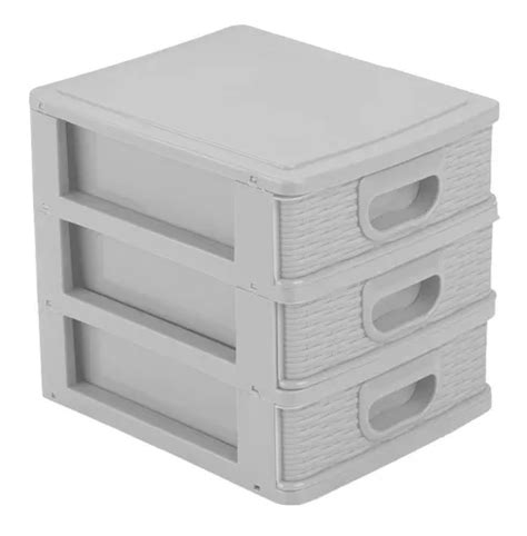 Gaveteiro De Mesa Organizador Micro Porta Tudo 3 Gavetas MercadoLivre