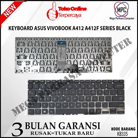 Jual Keyboard ASUS VIVOBOOK 14 A412 A412D A412F BLACK Shopee Indonesia