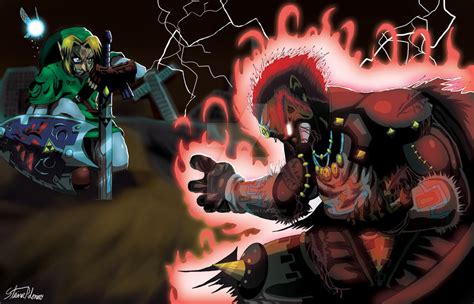 Link Vs Ganon 2012 By Stamayostudio On Deviantart