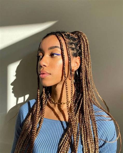 Here Are 11 Ultra Stylish Ways To Wear Your Box Braids Who What Wear