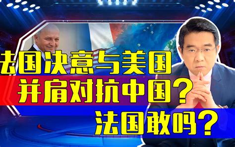 台海问题法国总统顾问高估自身能力，小觑中国决心，错判当今形势 宋忠平 宋忠平 哔哩哔哩视频