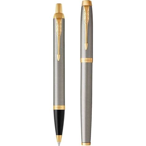 Parker Im Duo Coffret Cadeau Avec Stylo Bille Et Stylo Roller Finition