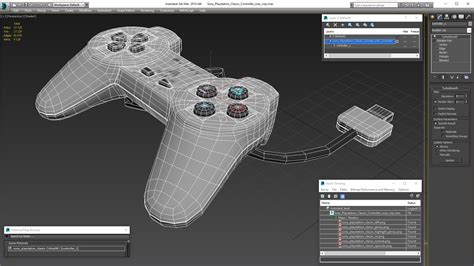 Sony playstation classic controller 3D - TurboSquid 1580995