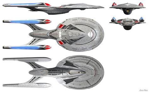 Sovereign Class Starship Schematics