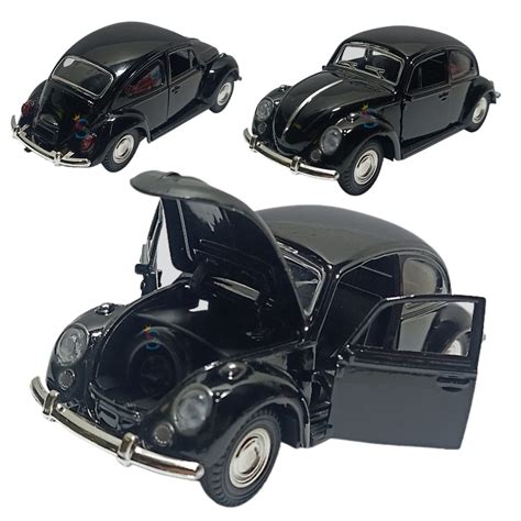 Carrinho De Ferro Fusca Fusquinha Abre Porta Cap Fric O Miniatura