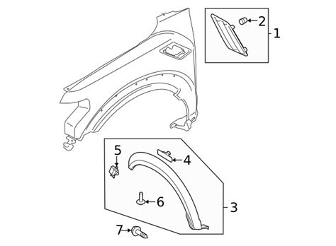 2021 2023 Ford F 150 Wheel Opening Molding Ml3z16039aa GetOEMParts