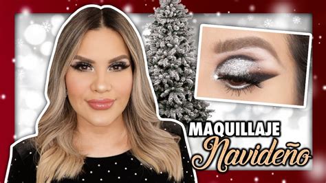 NAVIDAD 2020 Maquillaje Transversal Glitter Con Hojuelas Mytzi