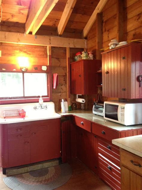 Love The Brick Red Brick Red Kitchen Cabinets Kitchen