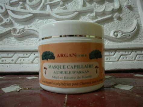 Masque Capillaire à l huile d Argan Import Export