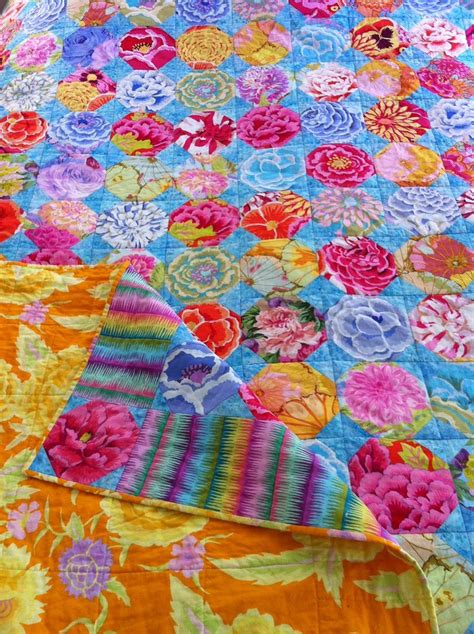 Kaffe Fassett Pastel Floral Snowball Quilt Flickr Photo Sharing Kaffe Fassett Quilts