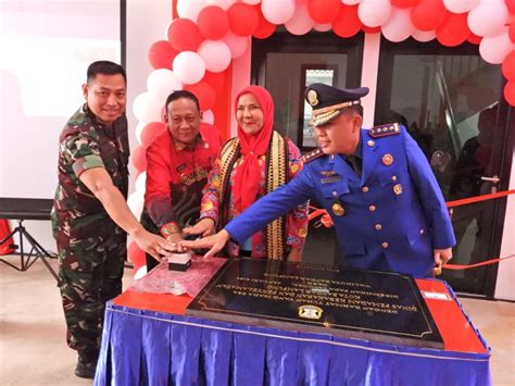 Walikota Bandar Lampung Resmikan Kantor Baru Dinas Pemadam Kebakaran