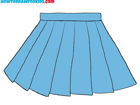 Anime Skirt Drawing Step By Step Easy Drawing Tutorial Off