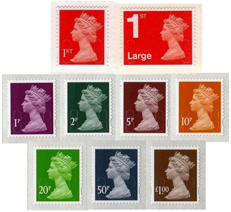 British Queens On Stamps