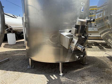 Refurbished Gallon Vertical Jacketed Storage Tank For Sale At