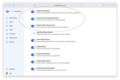 New Chat Features for 2025 - Social Intents Knowledge Base