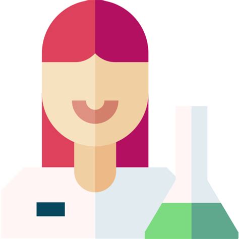 Scientist Basic Straight Flat Icon