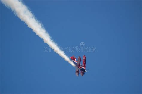 Pitts S2s Aerobatic Biplane Editorial Stock Image Image Of Large