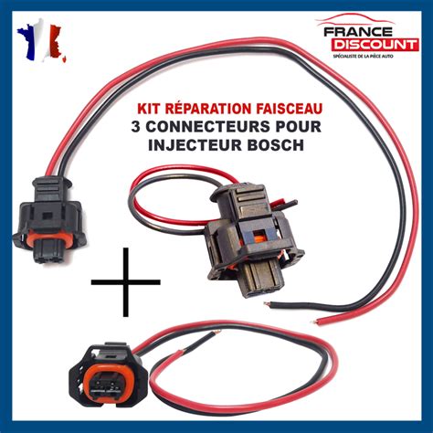 Kit de Réparation Faisceau de Câblage Connecteur pour Injecteur BOSCH