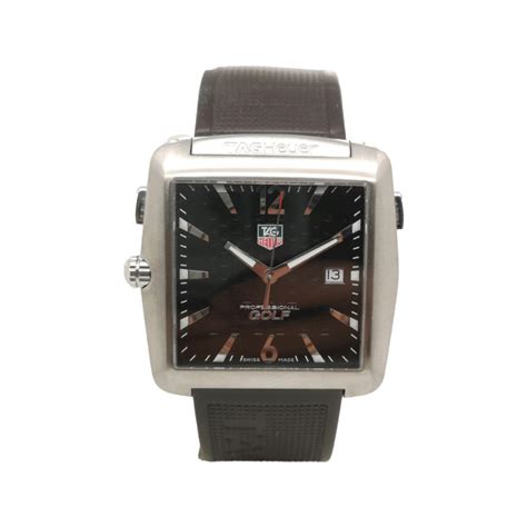 Tag Heuer Tiger Woods Golf Watch Professional Wae1111 0 Valuemax Jewellery