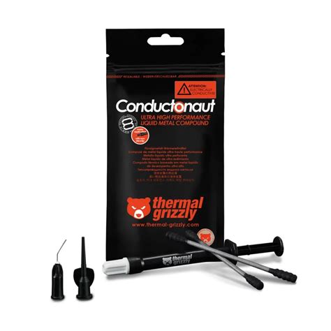Pasta Termica Ps5 - Pasta Térmica Metal Líquido Thermal Grizzly Conductonaut 1g Para PS5 ...
