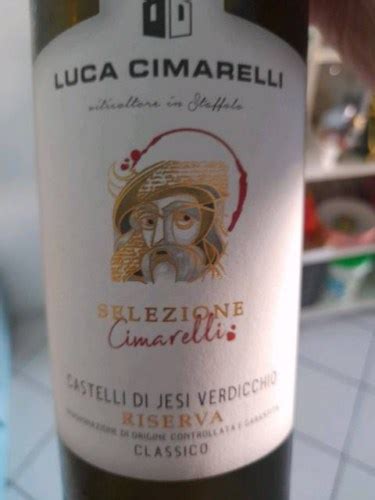 Luca Cimarelli Selezione Verdicchio Castelli Di Jesi Classico Riserva