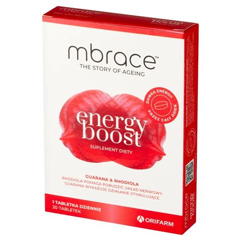 Mbrace Energy Boost X Tabl Cena Apteka Internetowa Cefarm