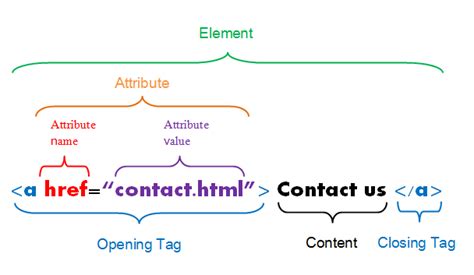 What Is The Difference Between Html Elements And Tags Scmgalaxy