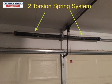 My garage door spring broke, it has one spring, should I upgrade to a two spring system ...