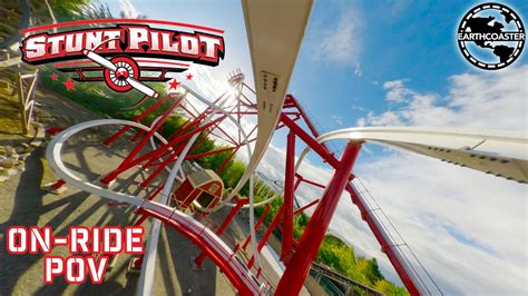 Stunt Pilot RMC RAPTOR Silverwood Theme Park On Ride POV 4K YouTube