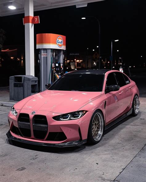 G80 BMW M3 Has An Identity Crisis Solves It With Pink Wrap And Custom