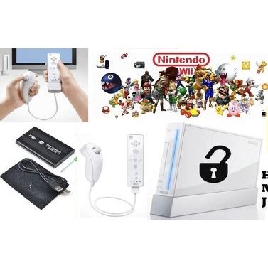 Nintendo Wii Desbloqueado Hd De Gb Shopee Brasil