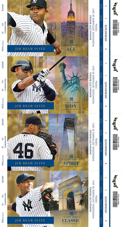 2013 New York Yankees Premium Season Tickets :: Behance